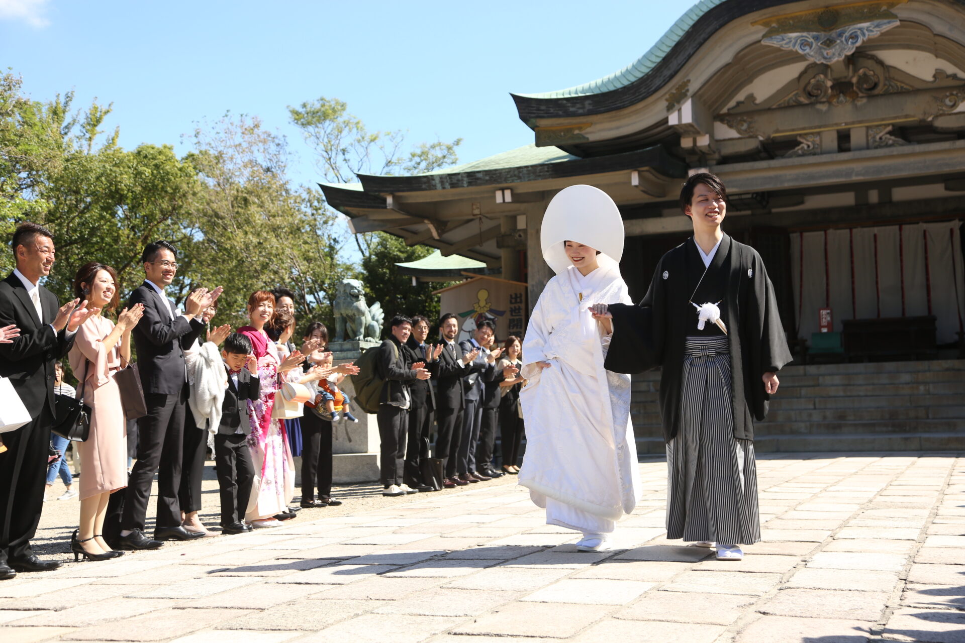 ウエディングレポート更新 歴史ある神社で神前式を 大阪城のお庭でおもてなし 大阪城西の丸庭園 大阪迎賓館 ウエディング ご宴会 レストラン トップページ